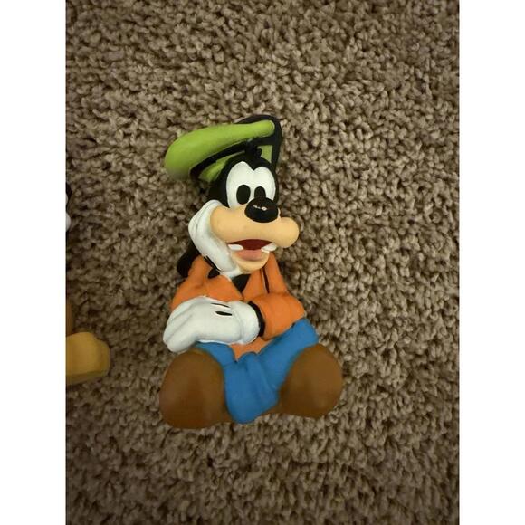 Disney Rubber Mickey Mouse And Friends Lot Of 5 Bath Toys Mickey Pluto Minnie - Picture 4 of 7